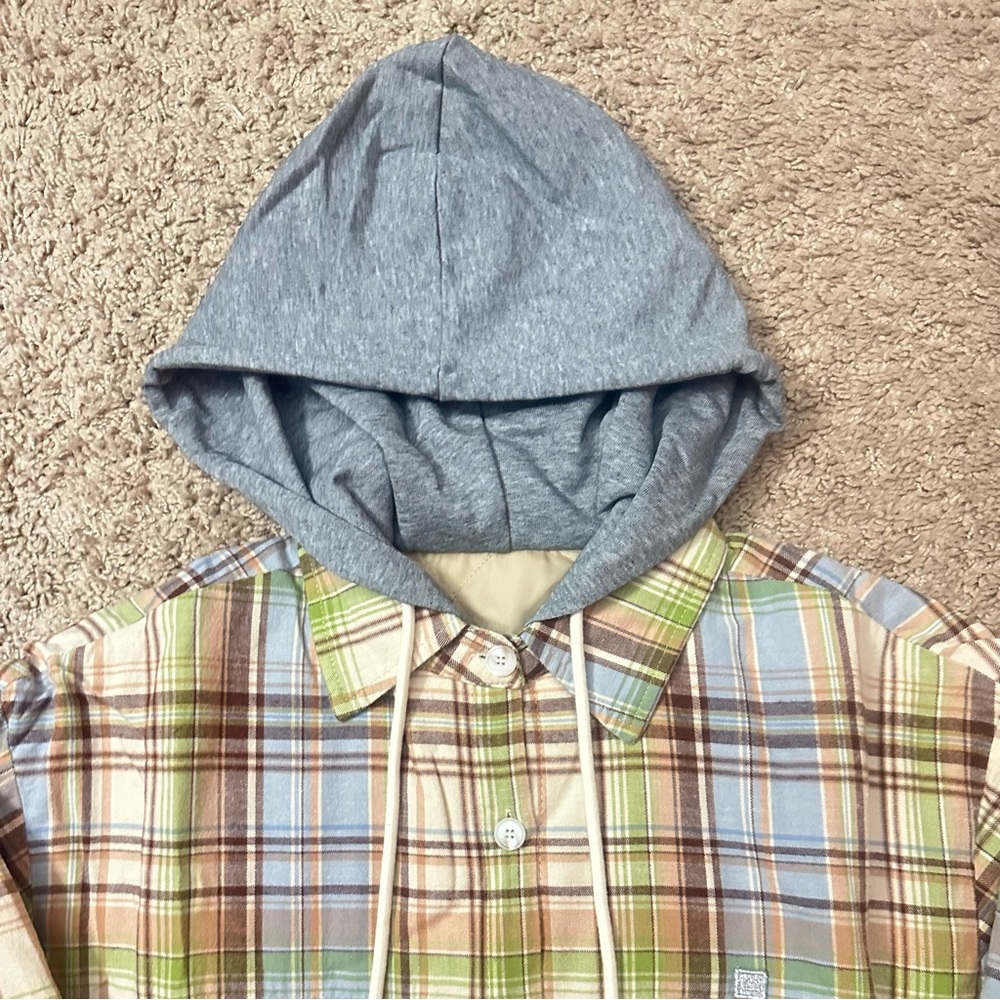 Quilted Shirt Jacket” 
 “Lightweight Padded Shacket - Picture 5 of 8